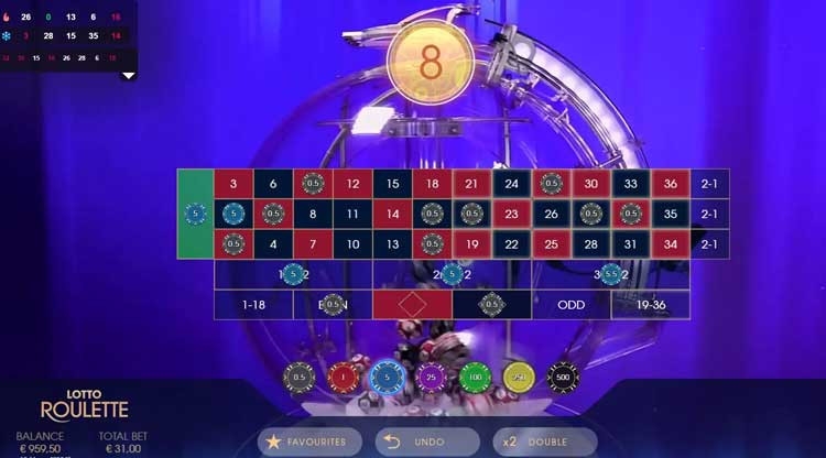 Lotto Roulette Screenshot